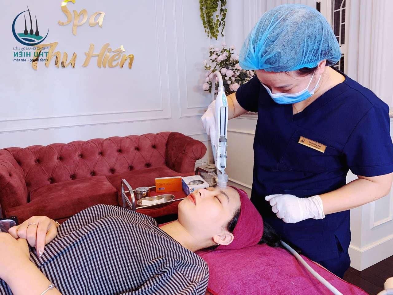 TẠM BIỆT NỖI LO LÃO HÓA DA BẰNG TIÊM VI ĐIỂM 