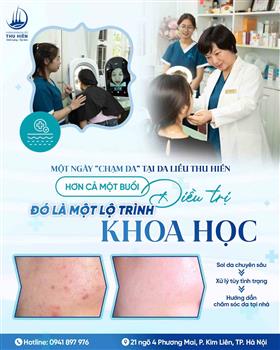 MỘT NGÀY “CHẠM DA” TẠI DA LIỄU THU HIỀN