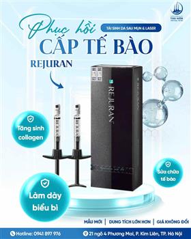 PHỤC HỒI CẤP TẾ BÀO – TÁI SINH DA SAU MỤN & LASER