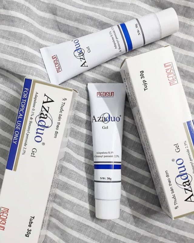 Gel trị mụn Azaduo gel 30g