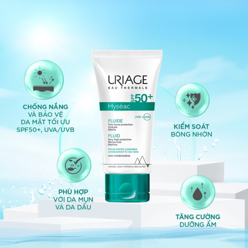 Uriage kem chống nắng 50ml
