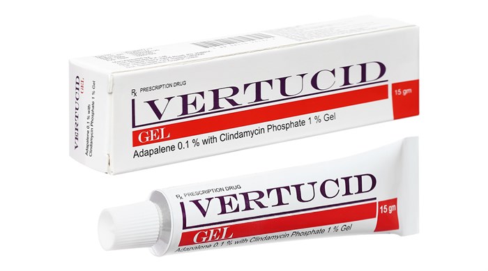 VERTUCID 15G – Gel chấm mụn
