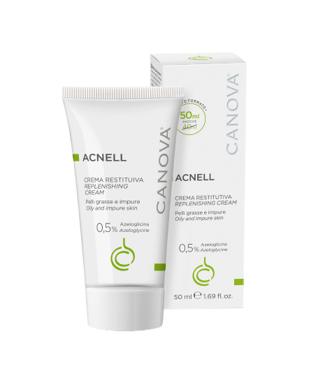 CANOVA ACNELL – REPLENISHING CREAM /Kem ngừa mụn ban đêm dành cho da mụn, da kích ứng/nhạy cảm