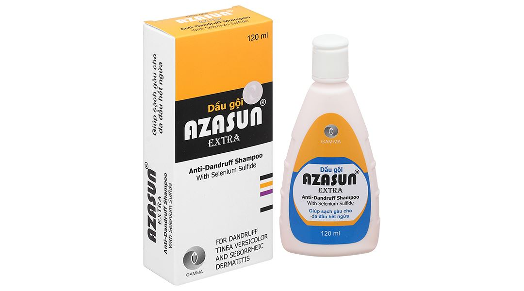 Dầu Gội Sạch Gàu Azasun extract 120ML