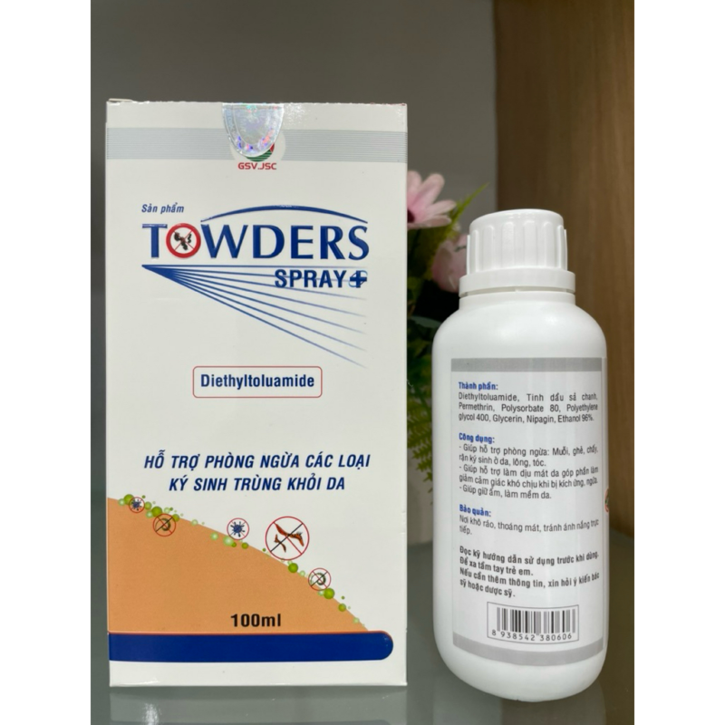 Towders Spray (Permethrin 5%) 100ML