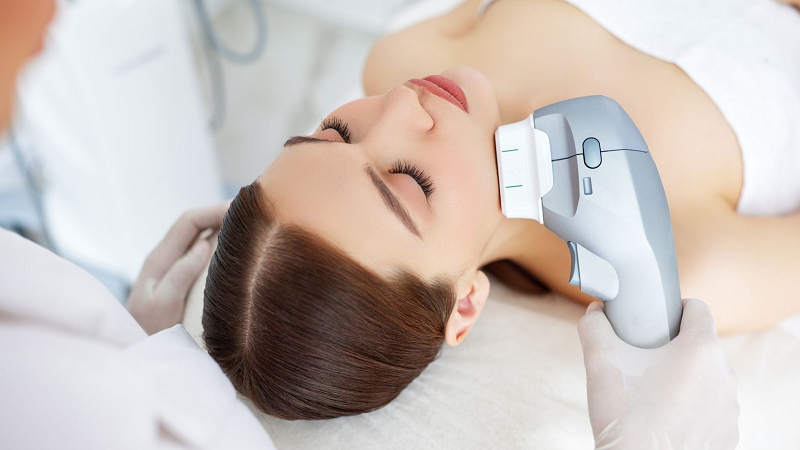 Công nghệ HIFU giúp nâng đỡ cơ mặt chảy xệ, xóa mờ rãnh nhăn hiệu quả