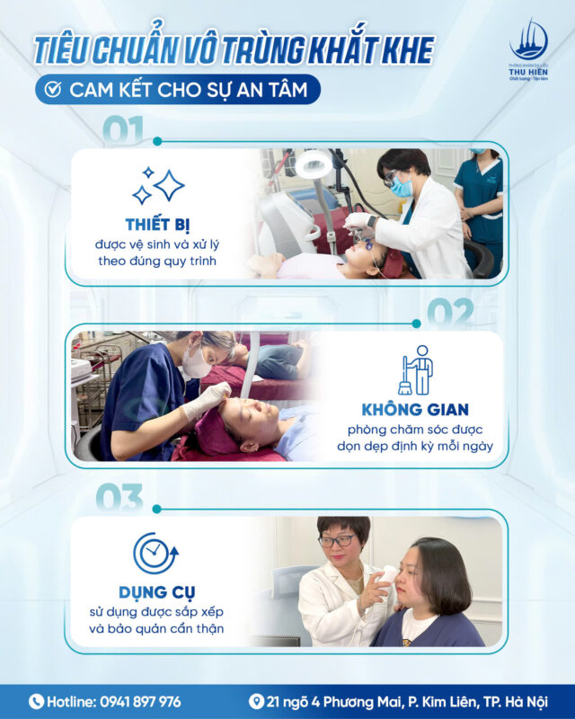 TIÊU CHUẨN VÔ TRÙNG KHẮT KHE – #CAM_KẾT CHO SỰ AN TÂM 