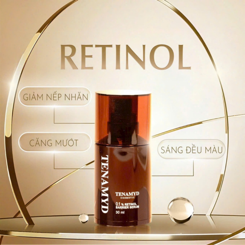 Tinh chất Retinol 0.1% – TENAMYD 0.1% RETINOL BARRIER SERUM (30ml)
